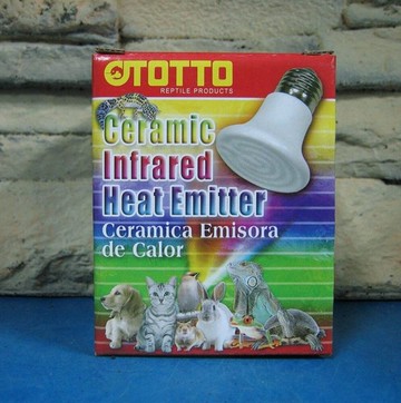 【西高地水族坊】OTTO奧圖 迷你遠紅外線陶瓷加熱，加溫器，放熱器(100W)
