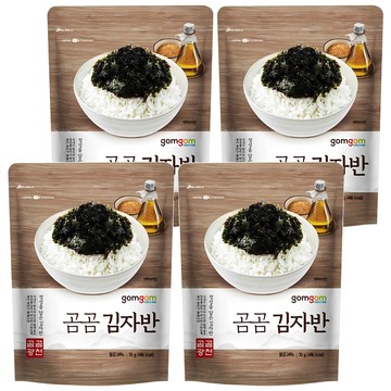 gomgom 芝麻海苔酥  70g  4包