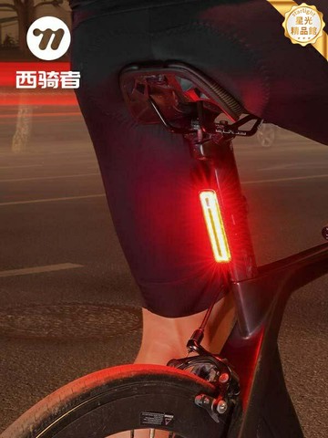 【USB快充警示】自行車尾燈 騎行尾燈 山地車尾燈 公路車尾燈 騎行裝備 高亮防水 多模式閃爍 彩色可選 夜騎安全必備