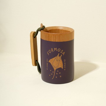 Outdoor Cup 元氣凹豆杯 ( 魟魚款 )