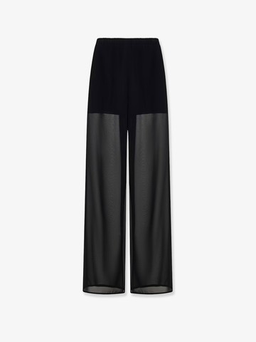 Viscose trouser with transparent effect - THE NINA STUDIO - gender_Woman