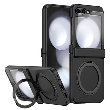 360磁吸旋轉支架適用于三星GalaxyZ Flip7手機殼折疊ZFlip6殼膜一體magsafe充電zflip5磨砂7fe硬殼4/3新款FE