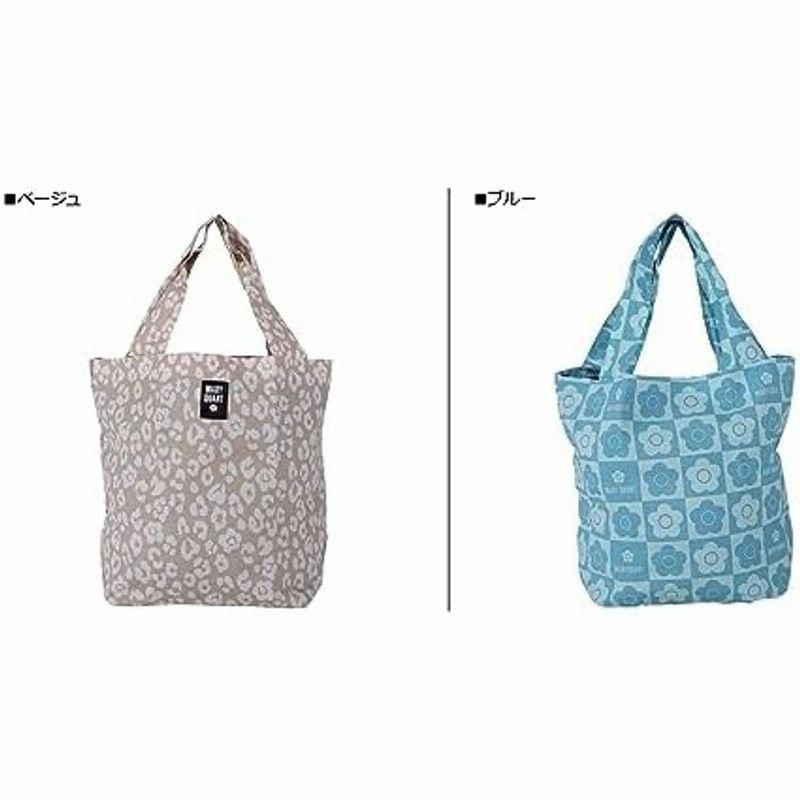 Mary Quant マリークワント エコバッグ (ラージサイズ) 花柄