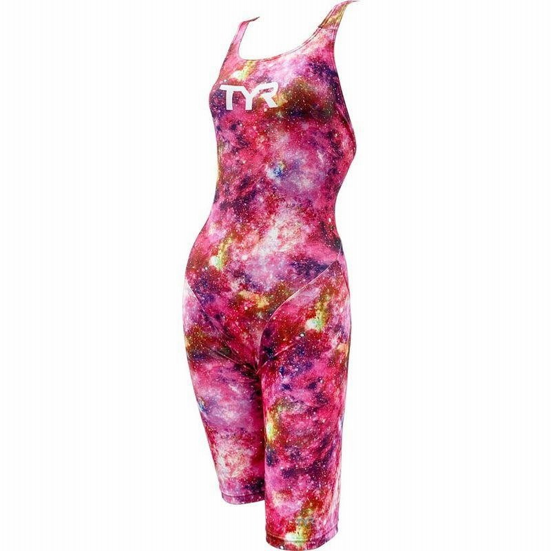 TYR レディース競泳タイプ水着106221-701BLU LLサイズ