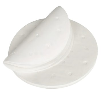 氣炸鍋蒸籠兩用烘焙紙 有孔 400張/包  20.3cm  1組