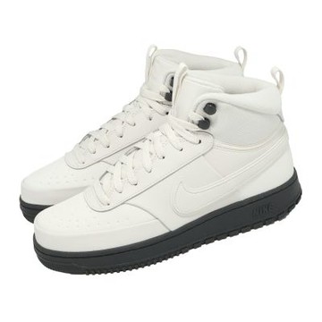 Nike 休閒鞋 Court Vision Mid WNTR 男女鞋 白 復古 中筒 DR7882-004