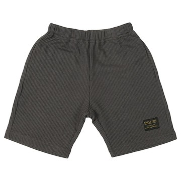 akachan honpo - 短褲-華夫格-深灰色