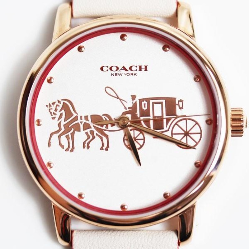 コーチ COACH 腕時計 クオーツ ウォッチ レザーバンド CA.113.7