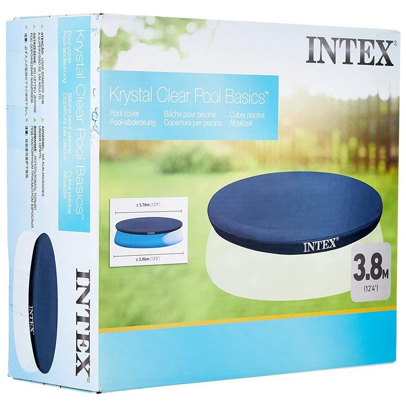 INTEX インテックス カバー付 イージーセット プール 396×84cm 28143 28026 専用カバーセット 家庭用 ビニールプール 4m  大型 丸型 円形 カバー付 | LINEブランドカタログ