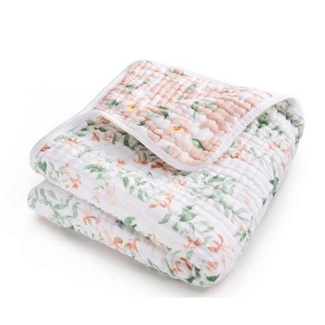 Aden & Anais 經典四層紗厚毯/彩墨蝶舞(ADEMBC10029) 1272元