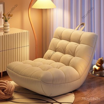 【臺灣熱賣 優選品質】懶人沙髮躺椅單人網紅榻榻米毛毛蟲客廳臥室陽臺休閒豆袋座椅 2GAM