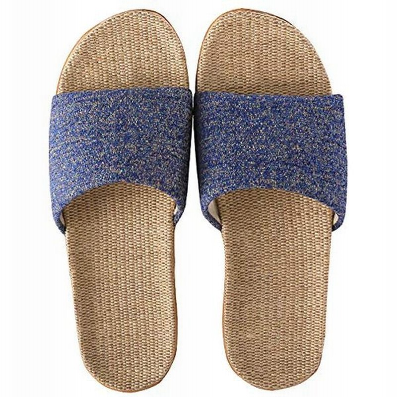 Euyqs レディース メンズ ルームシューズ 夏春 スリッパ 室内履きホームシューズ ネイビー Measurement 25 Poin 通販 Lineポイント最大0 5 Get Lineショッピング