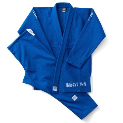 【 柔術 JIU-JITSU 】 100A BJJ KIMONO *BLUE ／ ワンハンド