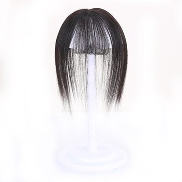 假髮真髮絲-隱形無痕自然25cm女假髮2色73uh51【獨家進口】【米蘭精品】