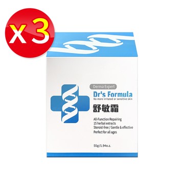 【三盒組】台塑生醫 Dr’s Formula 舒敏霜55g