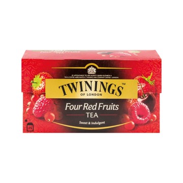 TWININGS四紅果茶2g*25入