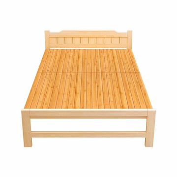 廠家直銷 免運 折疊床 實木折疊床 單人床 竹床單人床成人折疊結實耐用出租房實木床午睡神器辦公室睡覺午休特惠/開立發票 特價出清 Z1106