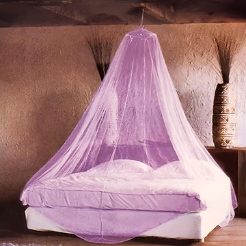 優思居 雙人圓頂蚊帳 滌綸材質  顏色隨機  160g