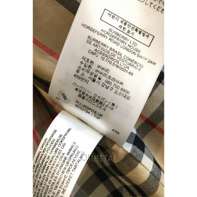 二子玉) バーバリー BURBERRY 22FW ホースフェリープリント コットンギャバジン カーコート UK4 ハニー 定価￥330,000- |  LINEブランドカタログ