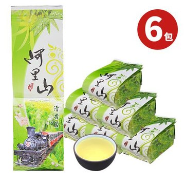 【茶曉得】冠軍熱銷阿里山醇爽烏龍茶6件組（1.5斤）