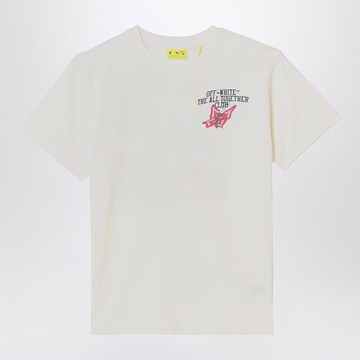 White T-shirt with logo print