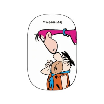 固架 MAX- MagSafe 兼容 黑 - 摩登原始人 The Flintstones - 摩登原始人 - 可愛互動