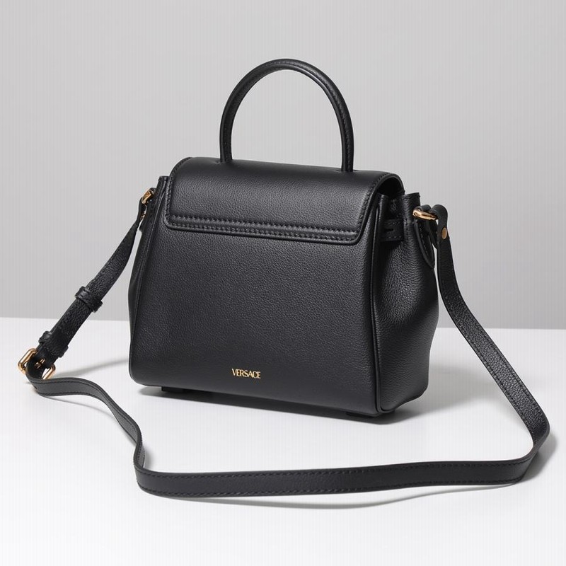 ♦VERSACE♦メドゥーサパテントレザートップハンドル ♢VERSACE♢メドゥーサパテントレザートップハンドル ♢VERSACE