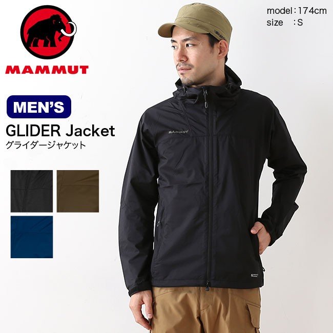 マムート グライダージャケット ブラックL 未使用品 Glider Jacket-