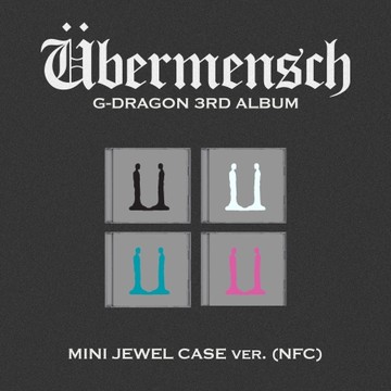 G-DRAGON - 3RD ALBUM [ÜBERMENSCH] MINI JEWEL VER. (NFC)