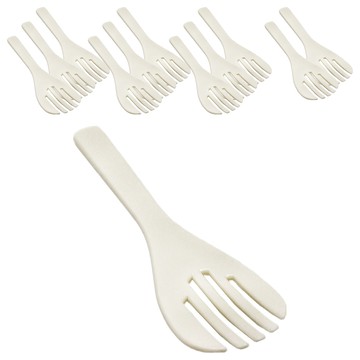 五爪極上飯匙 食品級PP塑料 耐熱-10°C至100°C 台灣製造  RGZT02  12支