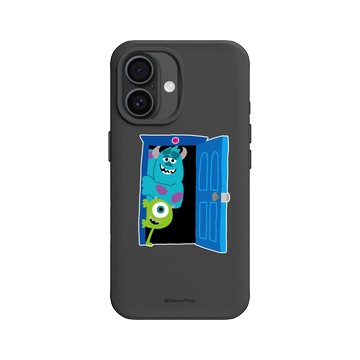 iPhone 16 SolidX 黑 - 迪士尼-皮克斯 PIXAR - Knock! 怪獸電力公司