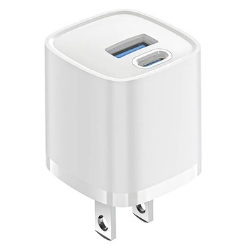 Kyhome 30W PD雙孔快充頭 Type-C + USB-A  1個  白色