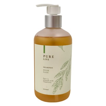 HOLA 和樂家居 覓靜 清爽控油洗髮露 麝香鼠尾草  500ml  1瓶