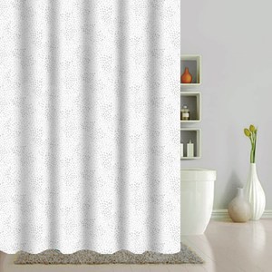 冰花防水浴簾180x180cm