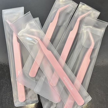 ⭐免運🌈臺灣有貨⭐5支】假睫毛鑷子上下睫毛均可使用不沾睫毛易操作嫁接鑷子【可開票】