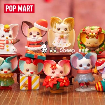 『現貨』羊蛋蛋 轉蛋 扭蛋 盒玩 正版 泡泡瑪特 POP MART YOKI 聖誕系列 盲盒 盲抽