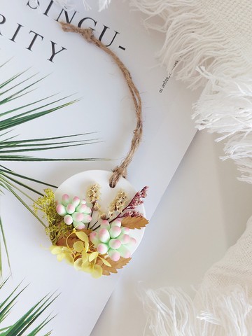 仿真黏土多肉 乙女心 擴香石B吊飾