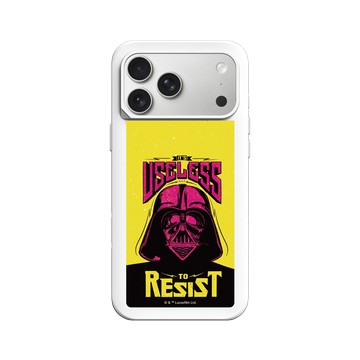 iPhone 17 Pro Max SolidX 白 - 迪士尼-星際大戰 Star Wars - 黑武士-Useless to Resist