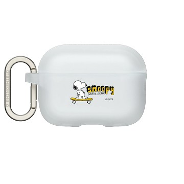 AirPods Pro 2 AirPods Case 透明 - 史努比 Snoopy - 溜滑板