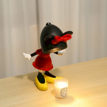 【迪士尼香氛】迪士尼香氛 Minnie Mouse 米妮融燭燈 米妮蠟燭燈 - 送隨機香氛 x 1
