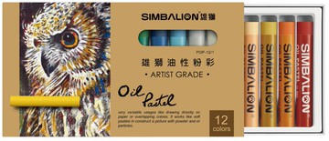 【文具通】SIMBALION 雄獅 專家用 油性 粉彩 粉彩筆 POP A1370002【領券滿額再折千12/31止】