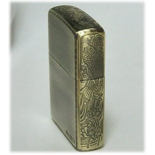 ZIPPO ジッポーライター ジッポライター ARMOR サイドカープ アンティークブラス