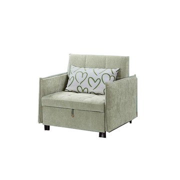 弗里達單人(淺綠色)沙發床