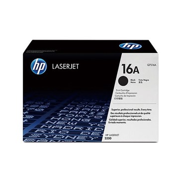 HP 黑色原廠碳粉匣 / 個 Q7516A 16A