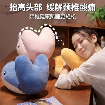 趴睡枕🎀 午睡枕小學生趴睡枕午休趴趴枕桌上兒童睡覺枕頭護頸午睡專用抱枕