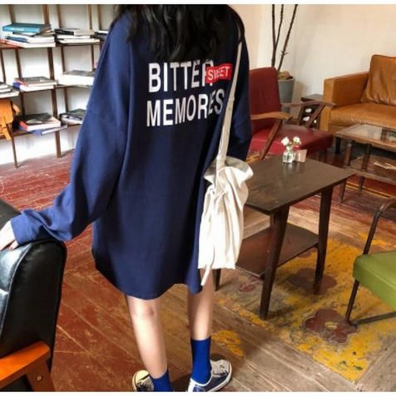 Tシャツ レディース 大きいサイズ 長袖 長袖tシャツ ロングtシャツ ロング丈 ゆったり ワンピース ビッグシルエット オーバーサイズ ぽっちゃり ゆる リラックス 通販 Lineポイント最大0 5 Get Lineショッピング