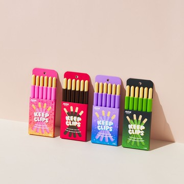 泰國 Niknax 巧克力棒造型多用途密封棒-全四色套組《WUZ屋子》密封棒 保鮮夾