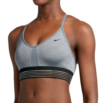 (WMNS) Nike Indy Light-Support Padded Sports Bra 'Iron Grey'