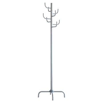 AMOS 十字底仙人掌衣帽架 穩固不搖晃 冬季厚外套也能安心掛置  灰色