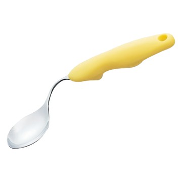 Aoyoshi 青芳 隨心系列 輔助餐匙  黃色 + 銀色  1支